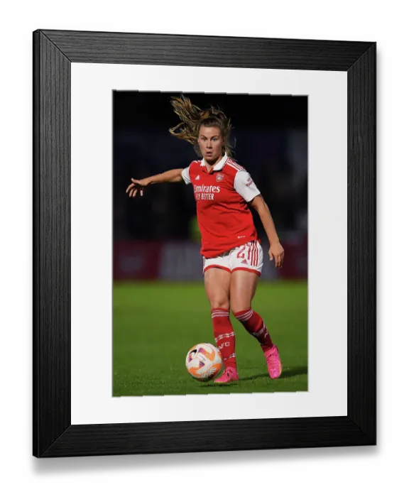 Framed Print : Arsenal Women vs Leicester City: FA Women's Super League Showdown at Meadow Park