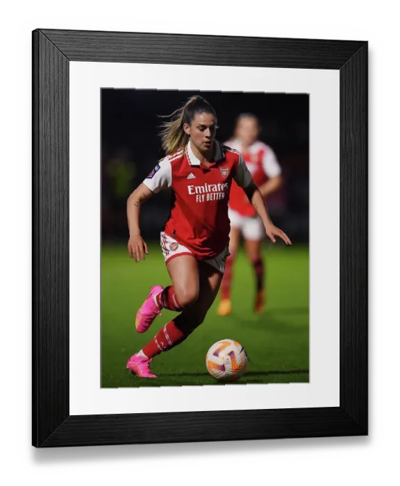 Framed Print : Arsenal Women vs Leicester City: FA Women's Super League Showdown at Meadow Park