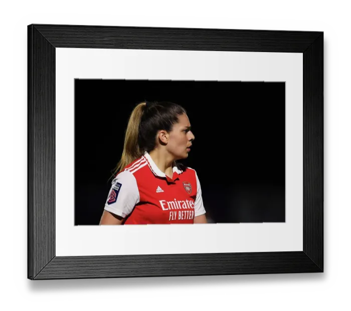 Framed Print : Queiroz's Intense Focus: Arsenal Women Face Leicester City in FA WSL Showdown Framed Print : Queiroz's Intense Focus: Arsenal Women Face Leicester City in FA WSL Showdown