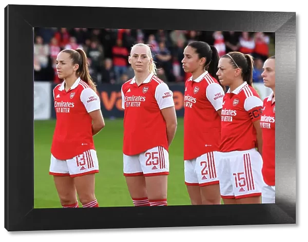 Arsenal Women vs Leicester City Women: Pre-Match Moment at Meadow Park