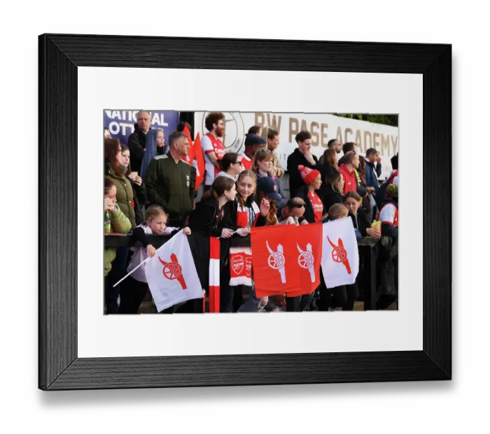 Framed Print : Arsenal Women vs Leicester City Women: FA WSL Showdown at Meadow Park Framed Print : Arsenal Women vs Leicester City Women: FA WSL Showdown at Meadow Park