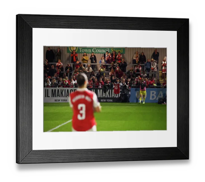 Framed Print : Arsenal Women's Victory: Arsenal vs. Leicester City in FA Women's Super League Framed Print : Arsenal Women's Victory: Arsenal vs. Leicester City in FA Women's Super League
