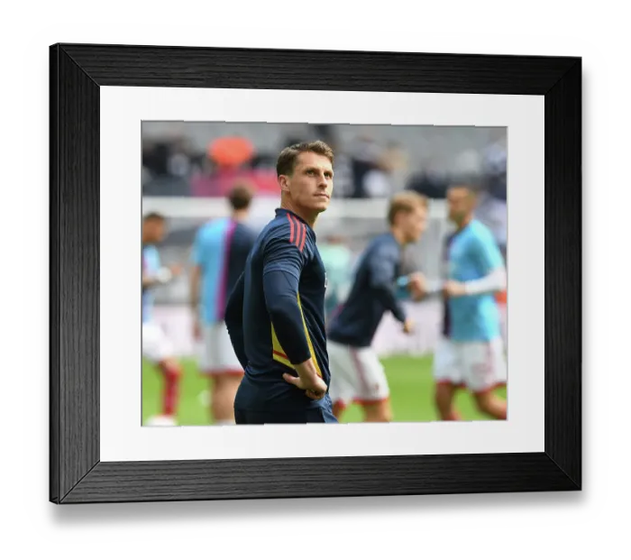 Framed Print : Arsenal's Head of Sports Science, Tom Allen, at Newcastle United Match, Premier League 2022-23 Framed Print : Arsenal's Head of Sports Science, Tom Allen, at Newcastle United Match, Premier League 2022-23