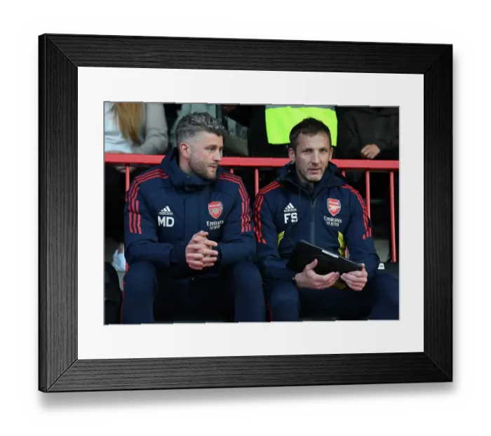 Framed Print : Arsenal Women's Team: Pre-Match Preparation with Psychologist Matt Domvilla and S&C Coach Fran Silver (Brighton & Hove Albion vs Arsenal, FA Women's Super League) Framed Print : Arsenal Women's Team: Pre-Match Preparation with Psychologist Matt Domvilla and S&C Coach Fran Silver (Brighton & Hove Albion vs Arsenal, FA Women's Super League)