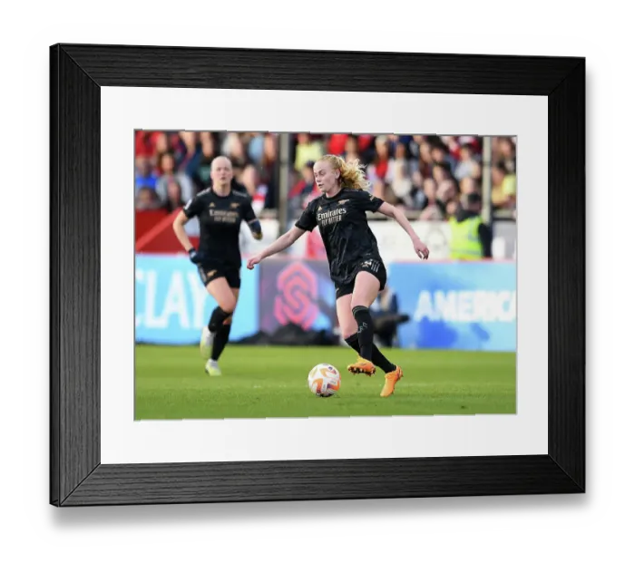 Framed Print : Arsenal's Kathrine Kuhl in Action against Brighton & Hove Albion in FA Women's Super League (2022-23) Framed Print : Arsenal's Kathrine Kuhl in Action against Brighton & Hove Albion in FA Women's Super League (2022-23)