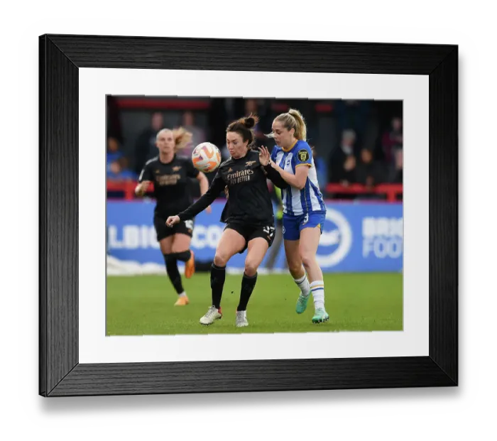 Framed Print : Fierce Rivalry: Jodie Taylor vs. Poppy Pattinson Battle it Out in the FA Women's Super League Framed Print : Fierce Rivalry: Jodie Taylor vs. Poppy Pattinson Battle it Out in the FA Women's Super League