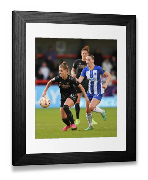 Framed Print : Brighton & Hove Albion vs. Arsenal: Women's Super League Clash at Broadfield Stadium Framed Print : Brighton & Hove Albion vs. Arsenal: Women's Super League Clash at Broadfield Stadium