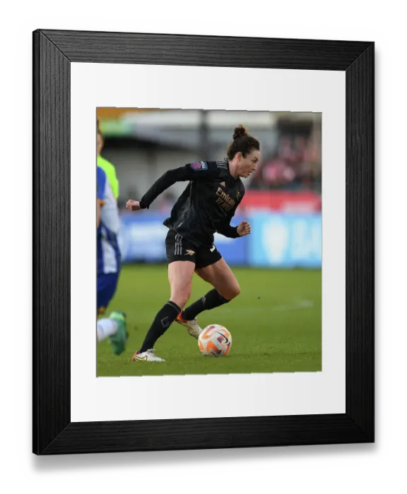 Framed Print : Arsenal Women vs. Brighton: FA Women's Super League Clash at Broadfield Stadium