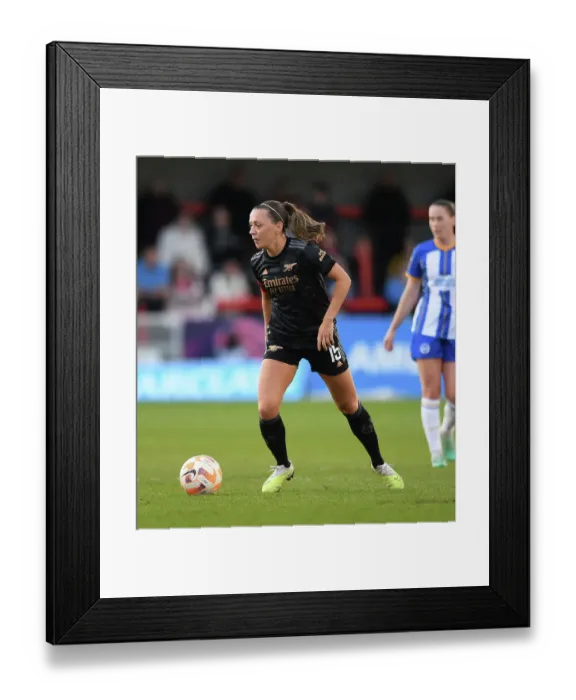 Framed Print : Arsenal's Katie McCabe in Action during FA Women's Super League Match (2022-23): Brighton & Hove Albion Women vs Arsenal Women Framed Print : Arsenal's Katie McCabe in Action during FA Women's Super League Match (2022-23): Brighton & Hove Albion Women vs Arsenal Women
