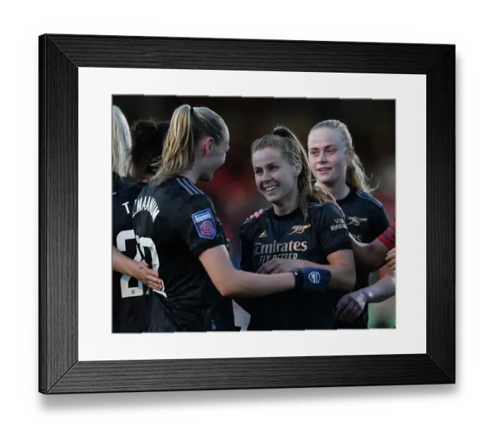 Framed Print : Arsenal Women's Unstoppable Force: Pelova Scores Fourth Goal in FA WSL Victory over Brighton & Hove Albion Framed Print : Arsenal Women's Unstoppable Force: Pelova Scores Fourth Goal in FA WSL Victory over Brighton & Hove Albion