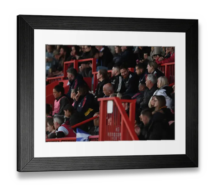 Framed Print : Arsenal's Match at Broadfield Stadium: Brighton vs. Arsenal - FA Women's Super League (2022-23) Framed Print : Arsenal's Match at Broadfield Stadium: Brighton vs. Arsenal - FA Women's Super League (2022-23)