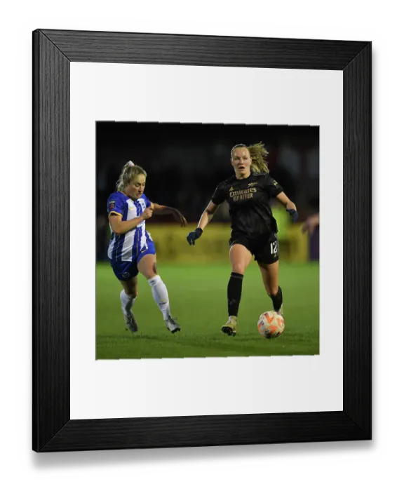 Framed Print : Arsenal's Frida Maanum in Action against Brighton & Hove Albion in FA Women's Super League (2022-23) Framed Print : Arsenal's Frida Maanum in Action against Brighton & Hove Albion in FA Women's Super League (2022-23)