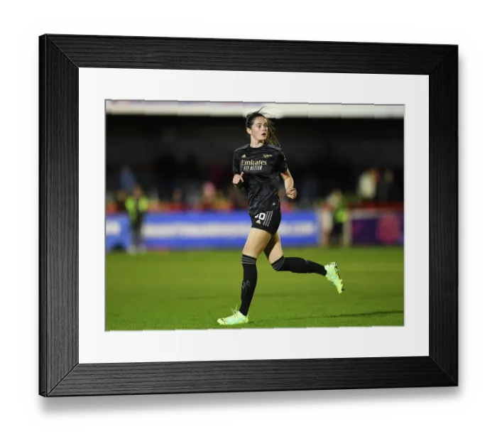 Framed Print : Arsenal vs. Brighton & Hove Albion: FA Women's Super League Showdown at Broadfield Stadium