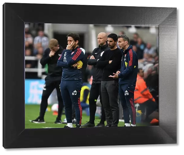 Arsenal Coach Nico Jover at Newcastle United Match, Premier League 2022-23