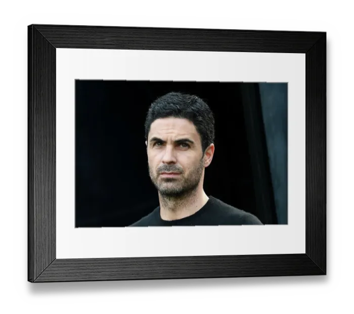 Framed Print : Mikel Arteta Watches Newcastle United vs Arsenal FC Clash in Premier League (2022-23) Framed Print : Mikel Arteta Watches Newcastle United vs Arsenal FC Clash in Premier League (2022-23)