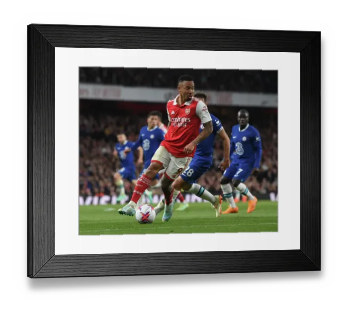 Framed Print : Arsenal vs. Chelsea: Clash of Titans - Premier League Showdown (2022-23)