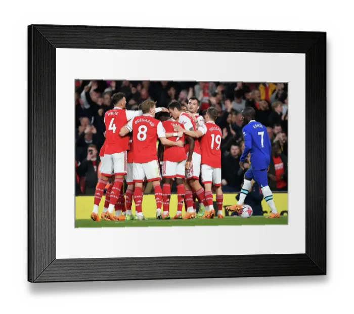 Framed Print : Arsenal's Triumph: Jesus Scores Third in Thrilling Arsenal vs. Chelsea Clash (2022-23) Framed Print : Arsenal's Triumph: Jesus Scores Third in Thrilling Arsenal vs. Chelsea Clash (2022-23)