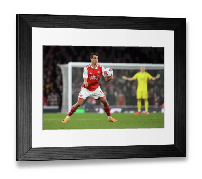 Framed Print : Arsenal vs. Chelsea: Kiwior in Control at the Emirates, Premier League 2022-23 Framed Print : Arsenal vs. Chelsea: Kiwior in Control at the Emirates, Premier League 2022-23