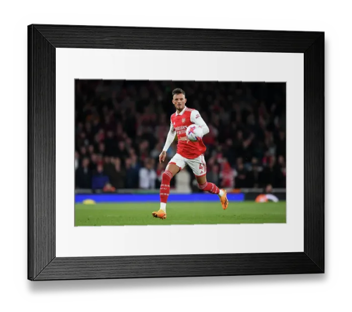 Framed Print : Intense Rivalry: Arsenal vs. Chelsea - Ben White's Focus in the Premier League Showdown (2022-23): A Battle of Wits at Emirates Stadium Framed Print : Intense Rivalry: Arsenal vs. Chelsea - Ben White's Focus in the Premier League Showdown (2022-23): A Battle of Wits at Emirates Stadium