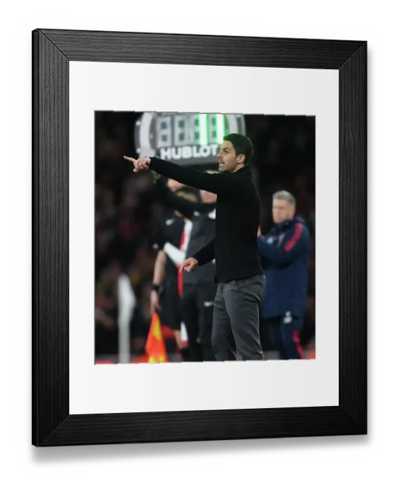 Framed Print : Mikel Arteta vs. Chelsea: Clash of the Titans in the 2022-23 Premier League Showdown Framed Print : Mikel Arteta vs. Chelsea: Clash of the Titans in the 2022-23 Premier League Showdown