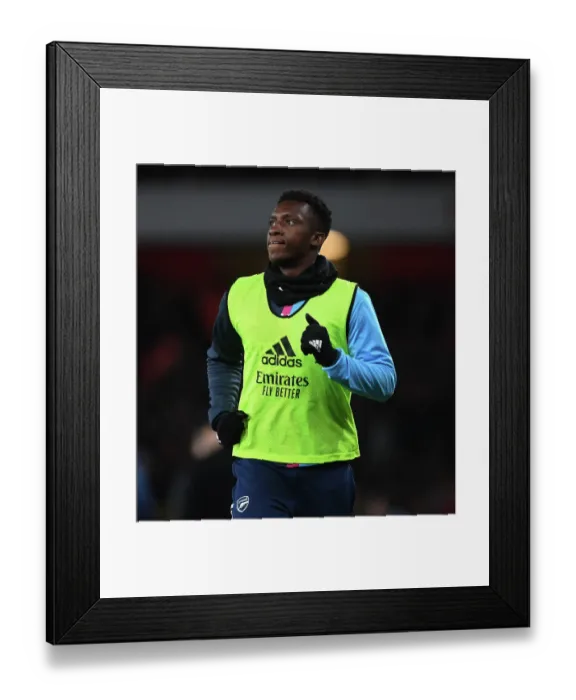 Framed Print : Arsenal's Eddie Nketiah Faces Off Against Chelsea in Premier League Showdown (2022-23) Framed Print : Arsenal's Eddie Nketiah Faces Off Against Chelsea in Premier League Showdown (2022-23)