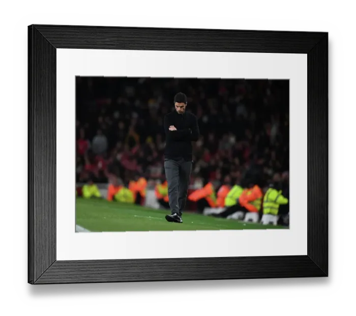 Framed Print : Mikel Arteta Leads Arsenal Against Chelsea in Premier League Showdown (2022-23) Framed Print : Mikel Arteta Leads Arsenal Against Chelsea in Premier League Showdown (2022-23)