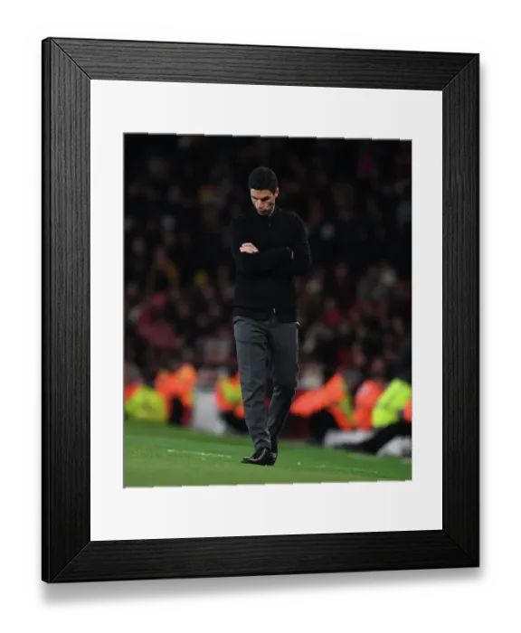 Framed Print : Mikel Arteta vs. Chelsea: The Battle of the Premier League (2022-23) Framed Print : Mikel Arteta vs. Chelsea: The Battle of the Premier League (2022-23)