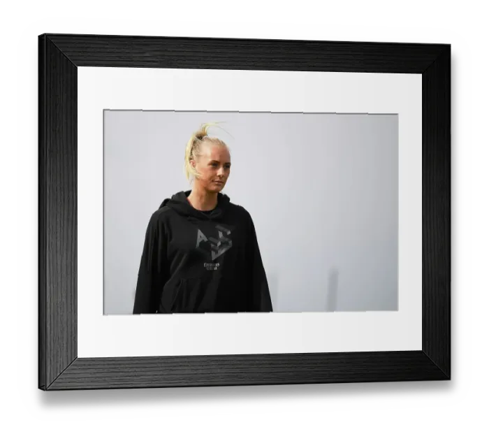 Framed Print : Arsenal Women Prepare for Everton Clash in FA Women's Super League (May 2023)