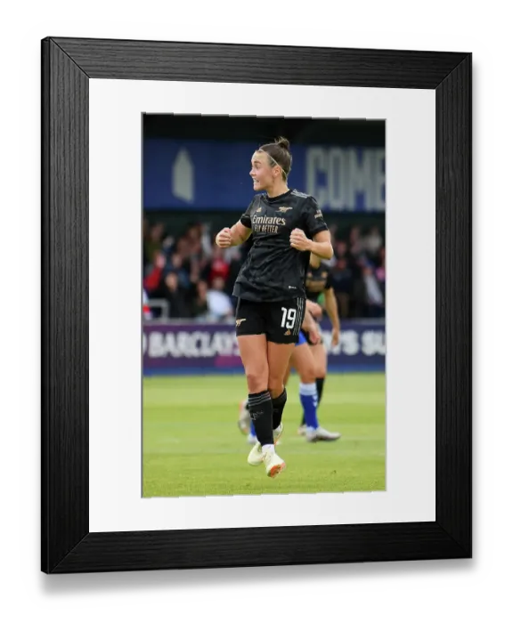 Framed Print : Arsenal's Caitlin Foord Scores First Goal in Everton Victory, FA Women's Super League 2022-23