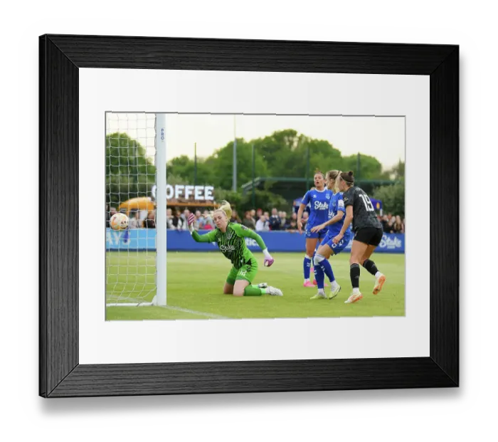 Framed Print : Arsenal Women Clinch FA WSL Title: Caitlin Foord's Decisive Goal