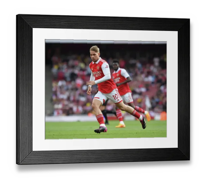 Framed Print : Arsenal's Emile Smith Rowe Shines in Premier League Clash Against Brighton & Hove Albion (2022-23) Framed Print : Arsenal's Emile Smith Rowe Shines in Premier League Clash Against Brighton & Hove Albion (2022-23)