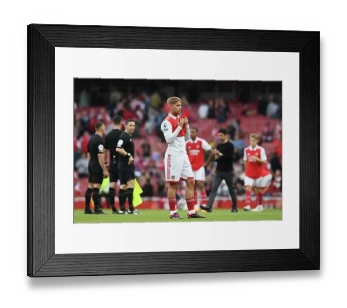 Framed Print : Arsenal's Disappointment: Emile Smith Rowe Reacts to May 2023 Defeat Against Brighton & Hove Albion Framed Print : Arsenal's Disappointment: Emile Smith Rowe Reacts to May 2023 Defeat Against Brighton & Hove Albion
