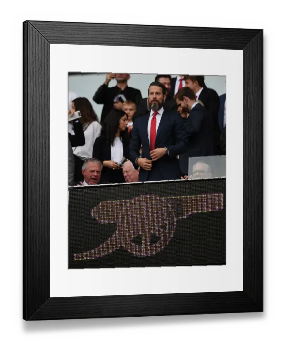 Framed Print : Arsenal Director Josh Kroenke at Emirates Stadium Before Arsenal vs Brighton & Hove Albion (2022-23) Framed Print : Arsenal Director Josh Kroenke at Emirates Stadium Before Arsenal vs Brighton & Hove Albion (2022-23)