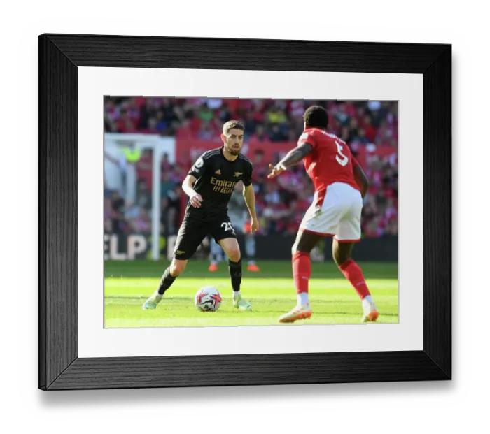 Framed Print : Arsenal's Jorginho Shines in Nottingham Forest Showdown (2022-23 Premier League)