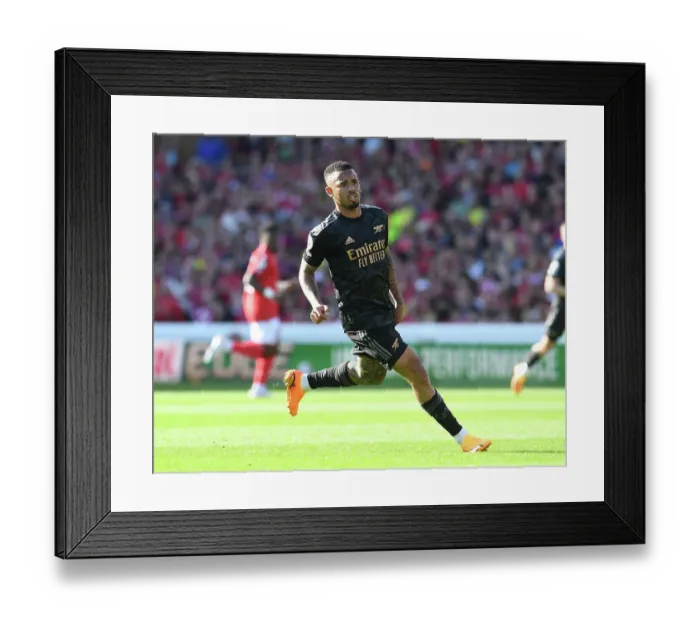 Framed Print : Gabriel Jesus in Action: Nottingham Forest vs. Arsenal, Premier League 2022-23 Framed Print : Gabriel Jesus in Action: Nottingham Forest vs. Arsenal, Premier League 2022-23