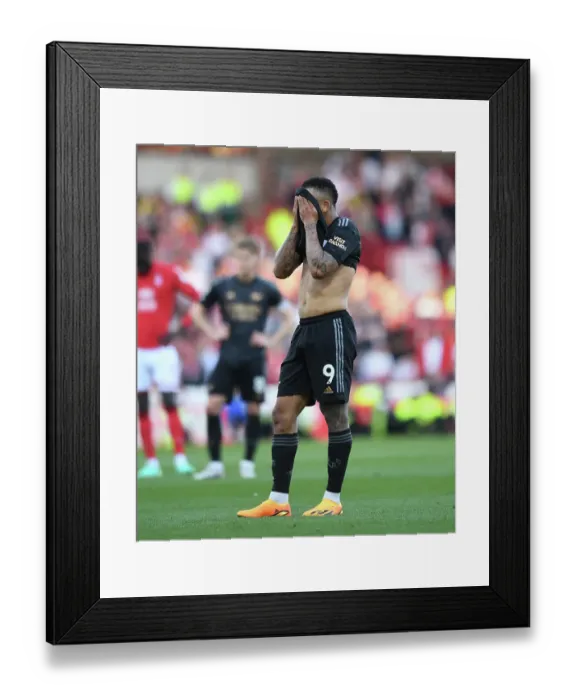 Framed Print : Gabriel Jesus in Action: Arsenal vs. Nottingham Forest, Premier League 2022-23 Framed Print : Gabriel Jesus in Action: Arsenal vs. Nottingham Forest, Premier League 2022-23