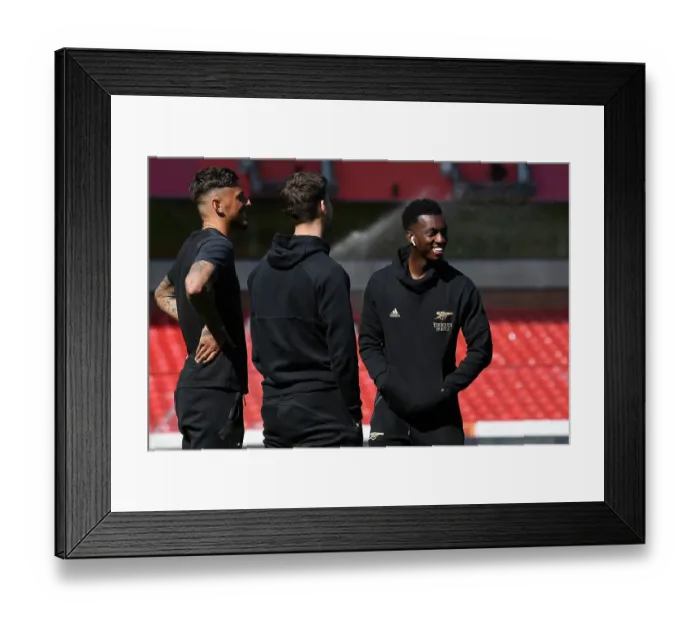 Framed Print : Arsenal's Eddie Nketiah Scouts Nottingham Forest's City Ground Ahead of Premier League Clash (May 2023) Framed Print : Arsenal's Eddie Nketiah Scouts Nottingham Forest's City Ground Ahead of Premier League Clash (May 2023)