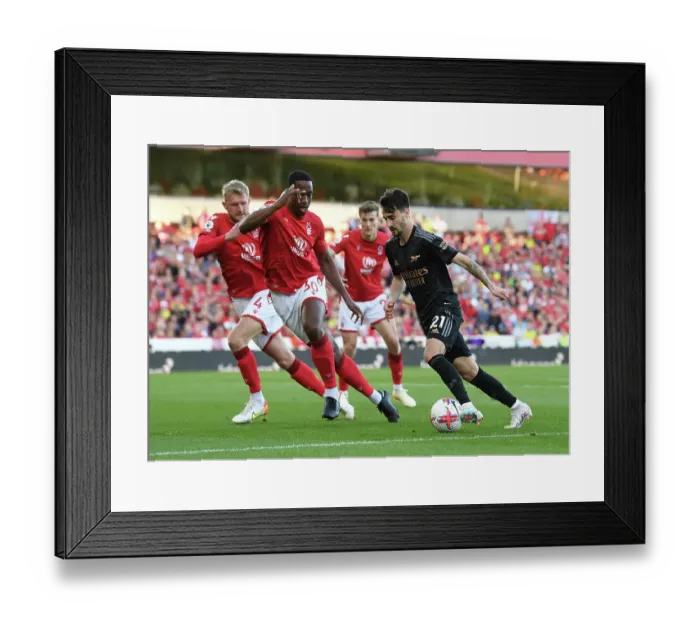 Framed Print : Fabio Vieira Clashes with Wily Boly: Nottingham Forest vs. Arsenal FC, Premier League 2022-23 Framed Print : Fabio Vieira Clashes with Wily Boly: Nottingham Forest vs. Arsenal FC, Premier League 2022-23