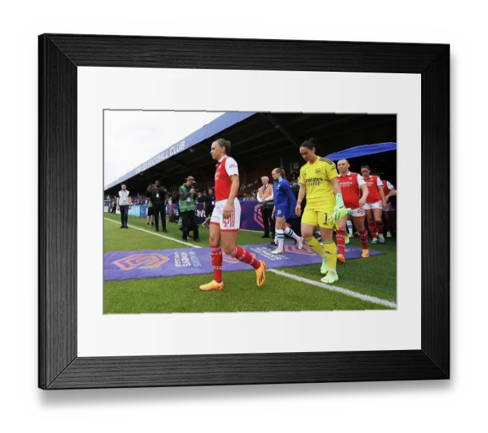 Framed Print : FA Women's Super League: Arsenal vs. Chelsea Showdown at Kingsmeadow Framed Print : FA Women's Super League: Arsenal vs. Chelsea Showdown at Kingsmeadow