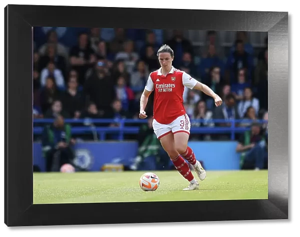 Arsenal's Lotte Wubben-Moy in Action against Chelsea in FA Women's Super League Clash
