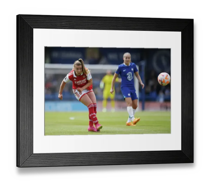 Framed Print : Titanic Showdown: Arsenal vs. Chelsea - FA Women's Super League Framed Print : Titanic Showdown: Arsenal vs. Chelsea - FA Women's Super League