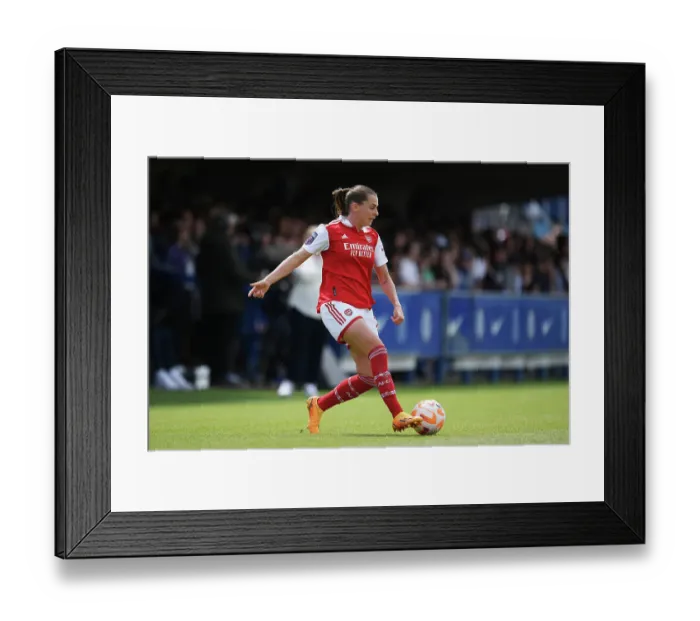 Framed Print : Arsenal vs. Chelsea: FA Women's Super League Showdown at Kingsmeadow Framed Print : Arsenal vs. Chelsea: FA Women's Super League Showdown at Kingsmeadow