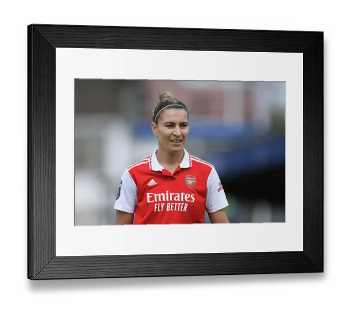Framed Print : Arsenal vs Chelsea Showdown: FA Women's Super League Clash at Kingsmeadow