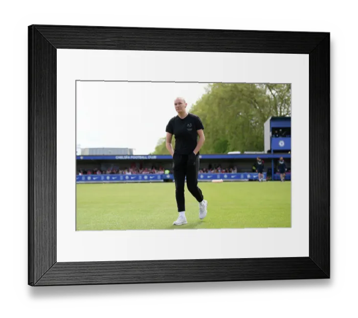 Framed Print : Arsenal's Frida Maanum Prepares for Chelsea Showdown in FA Women's Super League Framed Print : Arsenal's Frida Maanum Prepares for Chelsea Showdown in FA Women's Super League