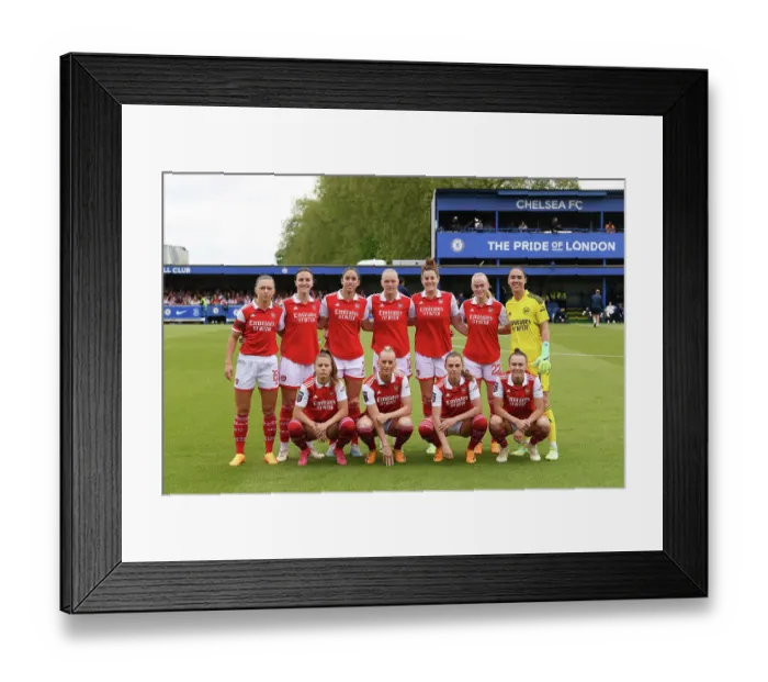 Framed Print : Arsenal Women vs. Chelsea Women: FA Women's Super League Showdown at Kingsmeadow (2022-23)
