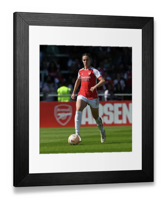 Framed Print : Arsenal Women vs. Aston Villa: FA Women's Super League Showdown at Meadow Park