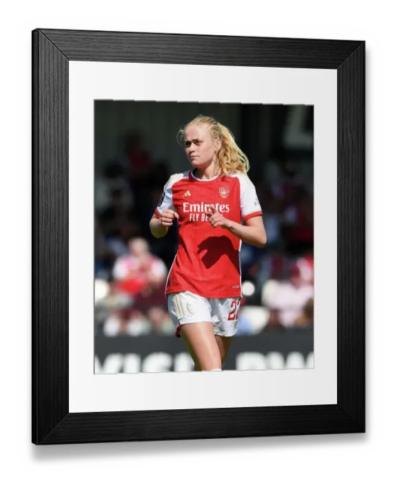 Framed Print : Arsenal vs Aston Villa: Title Decider Showdown in FA Women's Super League at Meadow Park Framed Print : Arsenal vs Aston Villa: Title Decider Showdown in FA Women's Super League at Meadow Park