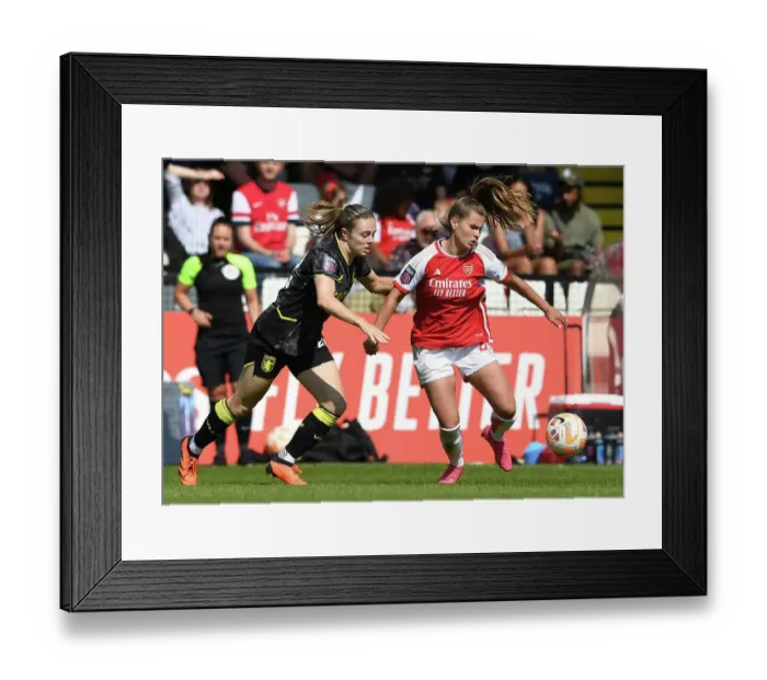 Framed Print : Arsenal vs. Aston Villa: A Battle for FA Women's Super League Supremacy Framed Print : Arsenal vs. Aston Villa: A Battle for FA Women's Super League Supremacy