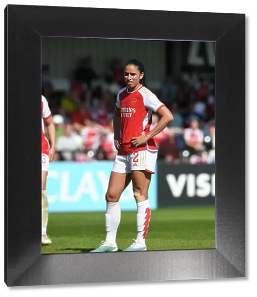 Arsenal's Rafaelle Souza in Action: Arsenal Women vs Aston Villa (2022-23 FA Women's Super League)