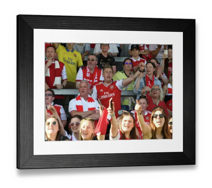 Framed Print : Arsenal Women's Historic FA WSL Victory: Celebrating at Meadow Park (2022-23) Framed Print : Arsenal Women's Historic FA WSL Victory: Celebrating at Meadow Park (2022-23)